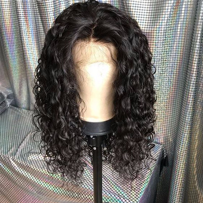Curly Short Lace Front Human Hair Wigs Pre-Plucked Hairline Wet Wavy Virgin Hair Brazilian Lace Front Bob Wig With Baby Hair
Curly Short Lace Front Human Hair Wigs Pre-Plucked Hairline Wet Wavy Virgin Hair Brazilian Lace Front Bob Wig With Baby Hair