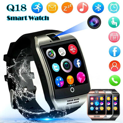 NEW Wearable Equipment Q18 Smart Watch Android BT Connection Clock Music Watch Support SIM Card Phone Smartwatch for Android IOS
NEW Wearable Equipment Q18 Smart Watch Android BT Connection Clock Music Watch Support SIM Card Phone Smartwatch for Android IOS