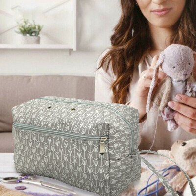 High quality canvas Yarn Storage Bag Knitting Needles Yarn Organizer Crochet Hooks Bag with Divider
High quality canvas Yarn Storage Bag Knitting Needles Yarn Organizer Crochet Hooks Bag with Divider