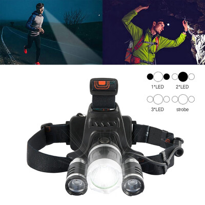 Willstar 3LED Cree T6 Waterproof Headlamp Powerful Headlamp LED Zoomable Headlight for Outdoor Cycling Fishing Headlight
Willstar 3LED Cree T6 Waterproof Headlamp Powerful Headlamp LED Zoomable Headlight for Outdoor Cycling Fishing Headlight
