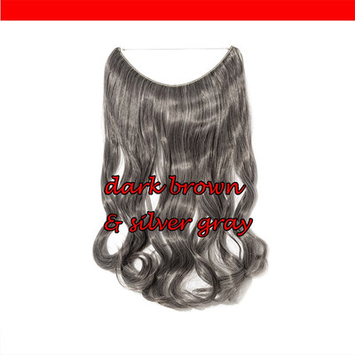 Miracle Invisible Hidden Wire Hair Extensions 20" Long Ombre Hairpieces Wavy Curly Heat Resistant Synthetic Fiber Translucent
Miracle Invisible Hidden Wire Hair Extensions 20" Long Ombre Hairpieces Wavy Curly Heat Resistant Synthetic Fiber Translucent
