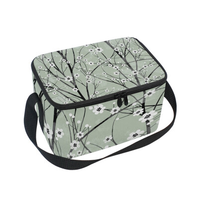 ALAZA Insulated Lunch Box Cherry Tree Blossom Lunch Bag for Men Women Portable Tote Bag Cooler Bag
ALAZA Insulated Lunch Box Cherry Tree Blossom Lunch Bag for Men Women Portable Tote Bag Cooler Bag