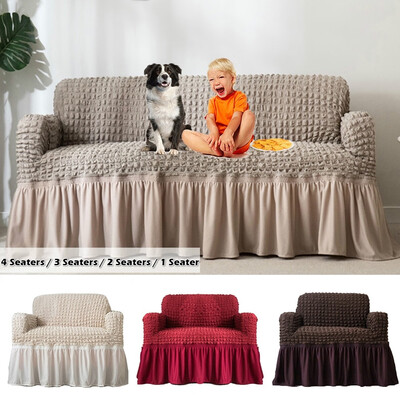 Luxury Elastic Sofa Cover with Skirt Set Furniture European Style Sofa Skirt Set Sofa Cover for 1234 Seater
Luxury Elastic Sofa Cover with Skirt Set Furniture European Style Sofa Skirt Set Sofa Cover for 1234 Seater