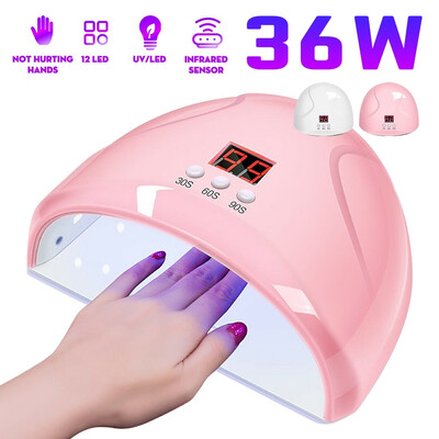Willstar 36W 12 LED UV Therapy Machine Baking Lamp Photo Therapy Lamp Automatic Sensor Smart Nail Lamp
Willstar 36W 12 LED UV Therapy Machine Baking Lamp Photo Therapy Lamp Automatic Sensor Smart Nail Lamp