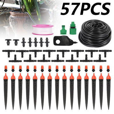 15m Set Garden Irrigation System Patio Plant Watering Kit DIY Garden Drip Irrigation System Watering Drip Kit
15m Set Garden Irrigation System Patio Plant Watering Kit DIY Garden Drip Irrigation System Watering Drip Kit