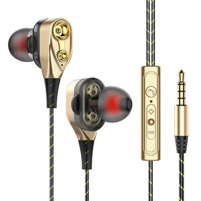 Dual-Dynamic Quad-core 35mm Noise Isolation Sport In-ear Earphone with Microphone&Subwoofer Earphone for Universal Mobile Pho
Dual-Dynamic Quad-core 35mm Noise Isolation Sport In-ear Earphone with Microphone&Subwoofer Earphone for Universal Mobile Pho