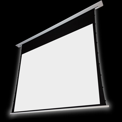 T4HBCA - 169 HDTV Premium In-ceiling motorized tab-tensioned projection screen - 4K White Woven Acoustically Transparent
T4HBCA - 169 HDTV Premium In-ceiling motorized tab-tensioned projection screen - 4K White Woven Acoustically Transparent