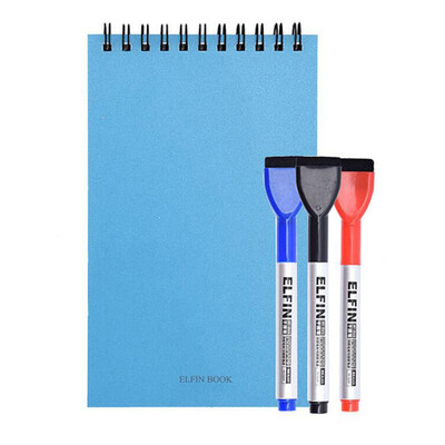 Elfinbook X Erasable Reusable Smart Elfin book Memo Pad Notebook Cloud Erase Notepad With 3 pens
Elfinbook X Erasable Reusable Smart Elfin book Memo Pad Notebook Cloud Erase Notepad With 3 pens
