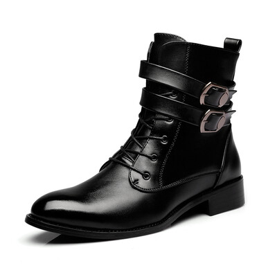 Mens straight leather boots
Mens straight leather boots