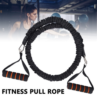 Elastic Pull Rope with Handle Fitness Equipment Bodybuilding Expander for Abdomen Waist Arm Leg Stretching Slimming Training
Elastic Pull Rope with Handle Fitness Equipment Bodybuilding Expander for Abdomen Waist Arm Leg Stretching Slimming Training