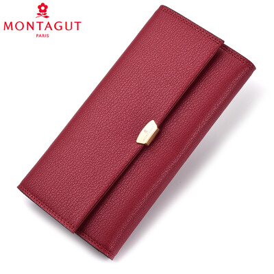 Montagut MONTAGUT wallet ladies long section cowhide large capacity Korean version of the womens wallet holiday lover gift black R2422259012
Montagut MONTAGUT wallet ladies long section cowhide large capacity Korean version of the womens wallet holiday lover gift black R2422259012