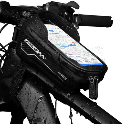 Willstar MTB Bicycle Riding Front Bag Waterproof Bike Frame Saddle Touchscreen Cycling Top Tube Pouch-Black
Willstar MTB Bicycle Riding Front Bag Waterproof Bike Frame Saddle Touchscreen Cycling Top Tube Pouch-Black