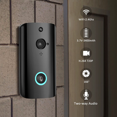 Neweat Wireless WiFi Video Doorbell Smart Phone Door Ring Intercom Home Security Camera Bell
Neweat Wireless WiFi Video Doorbell Smart Phone Door Ring Intercom Home Security Camera Bell