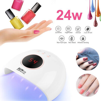 LED Lamp 24W Nail Dryer LCD Display Nail Dryer Lamp for Curing Gel Polish Nail Manicure
LED Lamp 24W Nail Dryer LCD Display Nail Dryer Lamp for Curing Gel Polish Nail Manicure