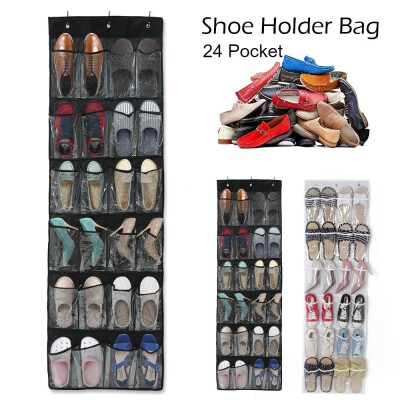 12PCS 24 Pocket Shoe Door Hanging Organizer Rack Wall Bag Storage Closet Holder Hanging
12PCS 24 Pocket Shoe Door Hanging Organizer Rack Wall Bag Storage Closet Holder Hanging