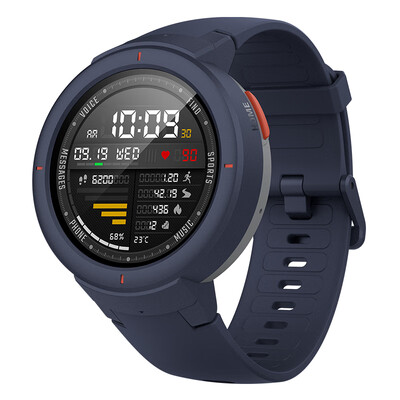 AMAZFIT smart watch Huami Technology produced AMOLED colorful display small love smart voice smart home control NFC 5 days lifeline blue
AMAZFIT smart watch Huami Technology produced AMOLED colorful display small love smart voice smart home control NFC 5 days lifeline blue