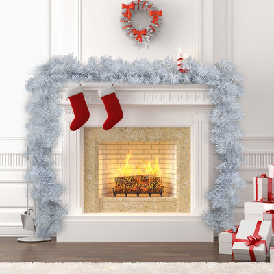 Willstar 124pcs 27M White Christmas Garland Artificial Wreath Decorated 9ft Fireplace Stairs Xmas Tree Decoration
Willstar 124pcs 27M White Christmas Garland Artificial Wreath Decorated 9ft Fireplace Stairs Xmas Tree Decoration