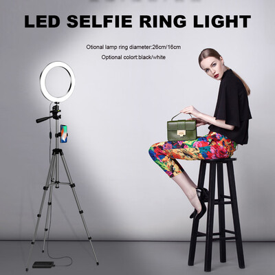 Willstar Selfie LED Ring Light with Tripod Stand for Phone Live Stream Makeup Desktop
Willstar Selfie LED Ring Light with Tripod Stand for Phone Live Stream Makeup Desktop