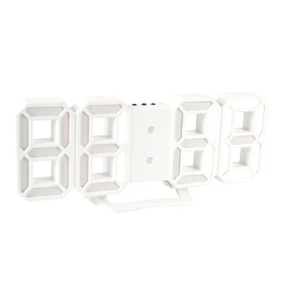 3D LED Digital Clock with Night Mode Adjust the Brightness Electronic Table Clock Alarm Clock Wall Glowing Hanging Clocks
3D LED Digital Clock with Night Mode Adjust the Brightness Electronic Table Clock Alarm Clock Wall Glowing Hanging Clocks
