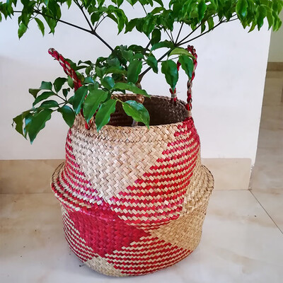Willstar Flower Plants Seagrass Woven Basket Storage Pot Bag Wicker Straw Home Decor
Willstar Flower Plants Seagrass Woven Basket Storage Pot Bag Wicker Straw Home Decor