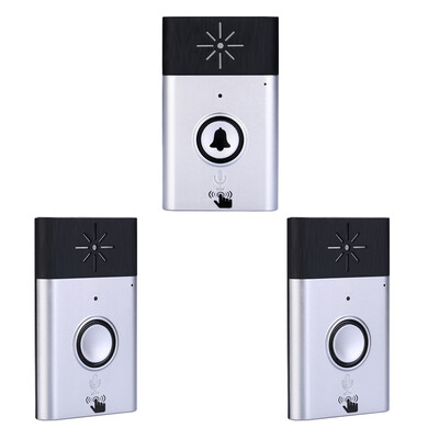 Wireless Voice Intercom Doorbell 2-way Talk Monitor with 1Outdoor Unit Button 2 Indoor Unit Receiver Smart Home Security Door Be
Wireless Voice Intercom Doorbell 2-way Talk Monitor with 1Outdoor Unit Button 2 Indoor Unit Receiver Smart Home Security Door Be