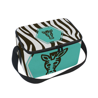 ALAZA Insulated Lunch Box Zebra Design Lunch Bag for Men Women Portable Tote Bag Cooler Bag
ALAZA Insulated Lunch Box Zebra Design Lunch Bag for Men Women Portable Tote Bag Cooler Bag
