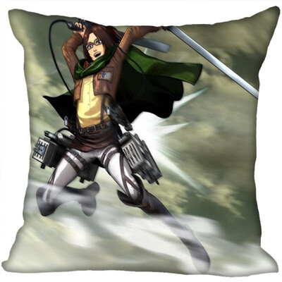 Attack On Titan Pillow Cover Bedroom Home Office Decorative Pillowcase Square Zipper Pillow Cases Satin Fabric No Fade 35x35CM 35x35CM
Attack On Titan Pillow Cover Bedroom Home Office Decorative Pillowcase Square Zipper Pillow Cases Satin Fabric No Fade 35x35CM 35x35CM