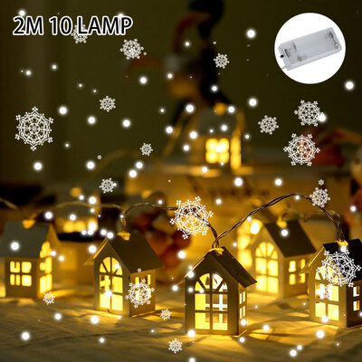 Willstar Christmas LED House Fairy String Light Xmas Tree Ornament Party Halloween Decor
Willstar Christmas LED House Fairy String Light Xmas Tree Ornament Party Halloween Decor