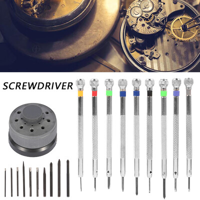 Willstar Precision Screwdriver 9pc Set Watch Jewelry Slotted Flat Blade Watchmakers Tools
Willstar Precision Screwdriver 9pc Set Watch Jewelry Slotted Flat Blade Watchmakers Tools
