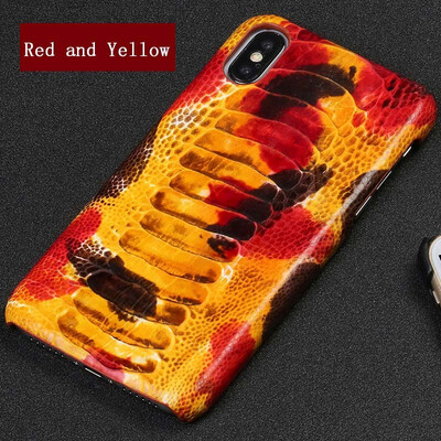 Leather iPhone5 6 7 8splus protective shell natural ostrich foot color matching back cover all-inclusive for x xs max xr phonecase
Leather iPhone5 6 7 8splus protective shell natural ostrich foot color matching back cover all-inclusive for x xs max xr phonecase