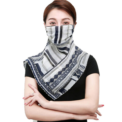 Women Sunscreen Cloth Face Mask Chiffon Scarf Neck Lightweight UV Protection Bandana
Women Sunscreen Cloth Face Mask Chiffon Scarf Neck Lightweight UV Protection Bandana