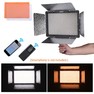 YONGNUO YN1200 LED Video Light 3200K-5500K Photography&Video Recording Fill Light w Remote Controller Adjustable Brightness C
YONGNUO YN1200 LED Video Light 3200K-5500K Photography&Video Recording Fill Light w Remote Controller Adjustable Brightness C