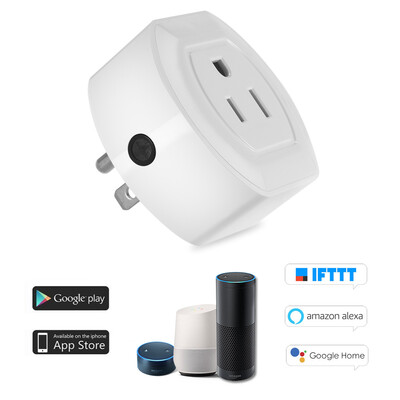 Mini Wifi Smart Plug with OnOff Switch Support Phone App Control Anywhere&Anytime Timing Function Voice Control for Amazon A
Mini Wifi Smart Plug with OnOff Switch Support Phone App Control Anywhere&Anytime Timing Function Voice Control for Amazon A