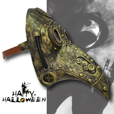 Willstar Plague Doctor Mask Halloween Costume Bird Long Nose Beak PU Leather Steampunk
Willstar Plague Doctor Mask Halloween Costume Bird Long Nose Beak PU Leather Steampunk