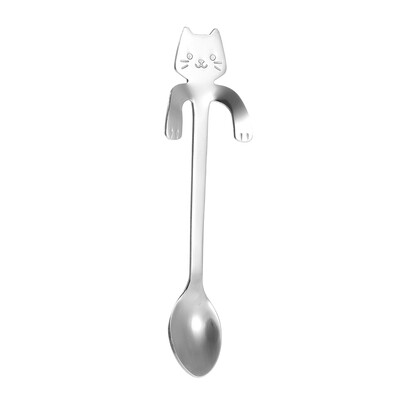 Cute Cat Spoon Long Handle Mini Flatware Coffee Stainless Steel Drinking Seasoning Tools Hanging Up Teaspoon Kitchen Gadget 1181
Cute Cat Spoon Long Handle Mini Flatware Coffee Stainless Steel Drinking Seasoning Tools Hanging Up Teaspoon Kitchen Gadget 1181