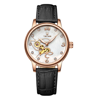 TEVISE T835A Women Automatic Mechanical Watch Time Moon Phase Display Fashion Casual Luminous Hands Leather Strap Life Waterproof
TEVISE T835A Women Automatic Mechanical Watch Time Moon Phase Display Fashion Casual Luminous Hands Leather Strap Life Waterproof