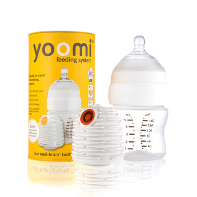 YOOMI Baby Warmer 8oz Feeding Bottle With Slow Flow Teat Set Portable Feeding System Self-warming Bottle
YOOMI Baby Warmer 8oz Feeding Bottle With Slow Flow Teat Set Portable Feeding System Self-warming Bottle