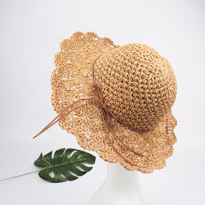 Summer Women Crochet Straw Hat Wide Brim Bow Sun Beach Cap Holiday Fedora Trilby Hat KhakiBeige
Summer Women Crochet Straw Hat Wide Brim Bow Sun Beach Cap Holiday Fedora Trilby Hat KhakiBeige