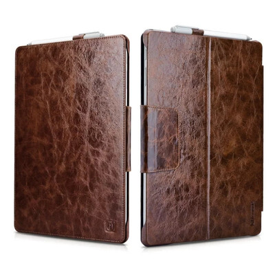 Icarer 2 Colors Business Vintage Genuine Leather Folio Case For Surface Pro 4 Retro oil wax Leather Flip Cover For Surface Pro 4
Icarer 2 Colors Business Vintage Genuine Leather Folio Case For Surface Pro 4 Retro oil wax Leather Flip Cover For Surface Pro 4
