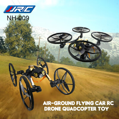 JJRC NH-009 24GHz Air-Ground Flying Car RC Drone One Key Return Quadcopter RC Toy for Kids
JJRC NH-009 24GHz Air-Ground Flying Car RC Drone One Key Return Quadcopter RC Toy for Kids