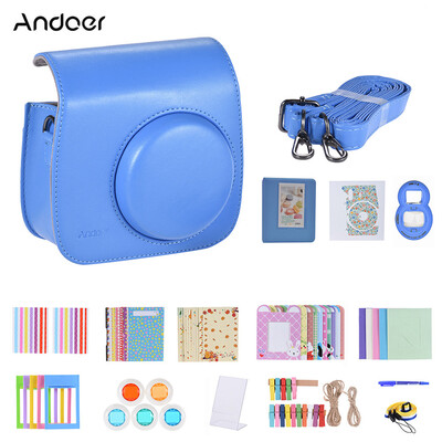 Andoer 14 in 1 Instant Camera Accessories Bundle Kit for Fujifilm Instax Mini 988 include CaseStrapStickerSelfie Lens5 Filt
Andoer 14 in 1 Instant Camera Accessories Bundle Kit for Fujifilm Instax Mini 988 include CaseStrapStickerSelfie Lens5 Filt