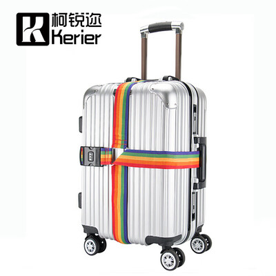 Ke Rui cross strap with trolley case word bundled with checked baggage box strap suitcase travel customs password lock bundled purple
Ke Rui cross strap with trolley case word bundled with checked baggage box strap suitcase travel customs password lock bundled purple