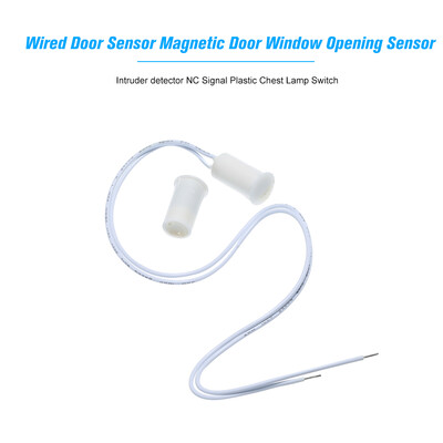 Wired Door Sensor Magnetic Door Window Opening Sensor Intruder detector NC Signal Plastic Chest Lamp Switch
Wired Door Sensor Magnetic Door Window Opening Sensor Intruder detector NC Signal Plastic Chest Lamp Switch