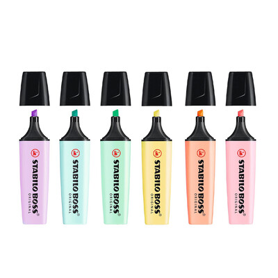 1 pc Stabilo Boss Original Color Highlighter Soft Color Writing Marker Chisel Nib Pen Stationery Painting Design Supplies Origina
1 pc Stabilo Boss Original Color Highlighter Soft Color Writing Marker Chisel Nib Pen Stationery Painting Design Supplies Origina