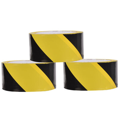 Excellent times solid UBGU PVC warning tape 3 rolls yellow black 50mm 22 meters safety logo tape color lined zebra line warning
Excellent times solid UBGU PVC warning tape 3 rolls yellow black 50mm 22 meters safety logo tape color lined zebra line warning