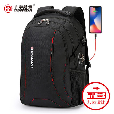 CROSSGEAR anti-theft shoulder bag computer business mens business notebook 156-inch backpack large-capacity travel bag college student bag CR-9006I black
CROSSGEAR anti-theft shoulder bag computer business mens business notebook 156-inch backpack large-capacity travel bag college student bag CR-9006I black