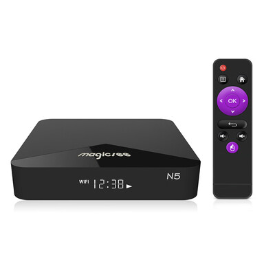 Magicsee N5 Smart Android 712 TV Box Amlogic S905X Quad-core 64bit UHD 4K 2GB 16GB 24G 5G Dual Band WiFi LAN H265 BT41 HD
Magicsee N5 Smart Android 712 TV Box Amlogic S905X Quad-core 64bit UHD 4K 2GB 16GB 24G 5G Dual Band WiFi LAN H265 BT41 HD