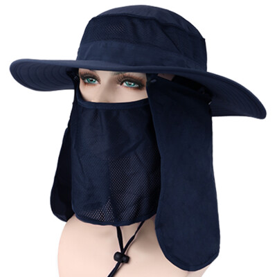 Outdoor 360° Sun Protection Camping Fishing Hat Wide Brim Sun Cap with Removable Neck Face Flap Cover Cap for Men&Women
Outdoor 360° Sun Protection Camping Fishing Hat Wide Brim Sun Cap with Removable Neck Face Flap Cover Cap for Men&Women