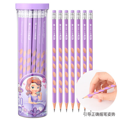 Disney Hole Pencil Child Triangle Pencil Primary School Grip Correction Pen Proper Pen Positive Pen 50Bucket Sophia E0061S
Disney Hole Pencil Child Triangle Pencil Primary School Grip Correction Pen Proper Pen Positive Pen 50Bucket Sophia E0061S