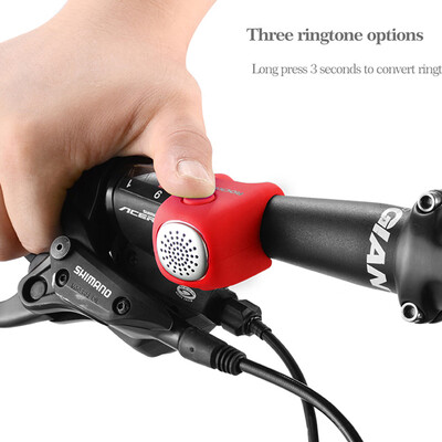 ROCKBROS Electric Cycling Bells Horn Rainproof MTB Bicycle Handlebar Bell Silica gel Shell Ring Saving Bell Bicycle Accessory
ROCKBROS Electric Cycling Bells Horn Rainproof MTB Bicycle Handlebar Bell Silica gel Shell Ring Saving Bell Bicycle Accessory